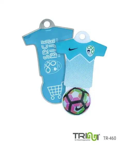 Einkaufswagen löser Einkaufswagenchip mit Ihrem Logo oder Motiv, Einkaufswagenchips Einkaufswagenauslöser TRIGGI® Original Fußball-Trikot TR-460 SRCE BIJE Nike